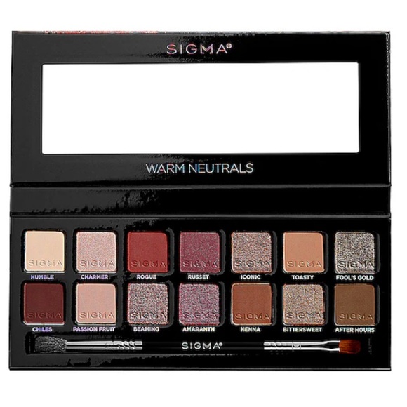 Sigma Warm Neutrals Eyeshadow Palette - Picture 3 of 3